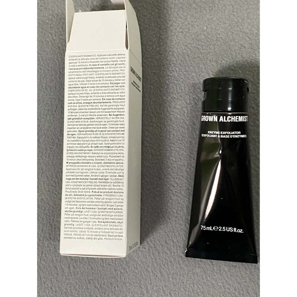 New!(open box) Grown Alchemist Enzyme Exfoliator Full Size Tube 2.5 Fl. Oz.
